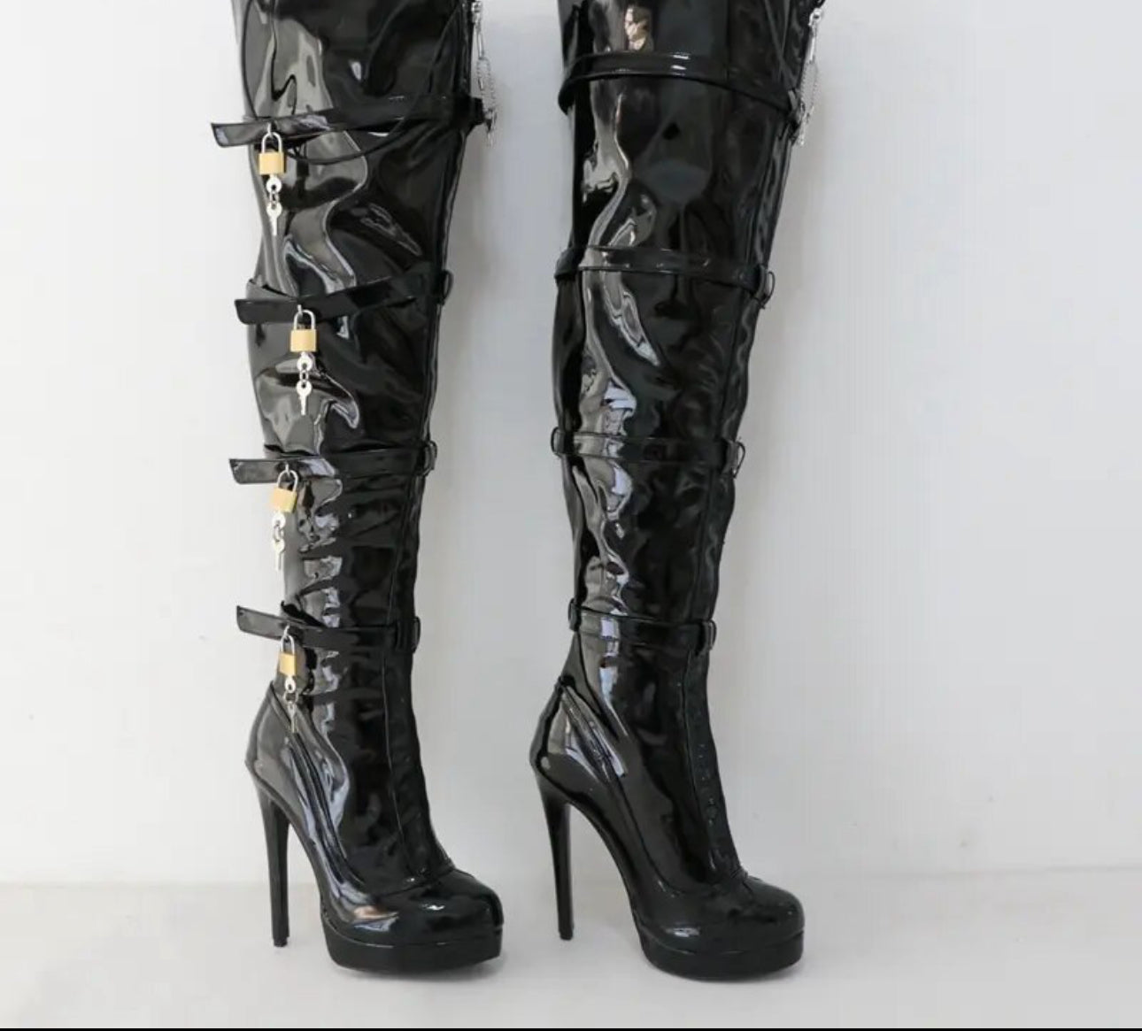 Crotch thigh outlet high boots