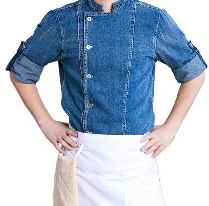 Denim Chef Jacket