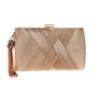 Tassel Metal Small Day Clutch