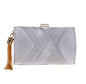 Tassel Metal Small Day Clutch