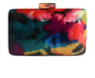 Acrylic Colorful Printing Random Pattern Shoulder Bag Clutch Bag Purse