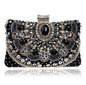 beaded embroidery purse clutch bag