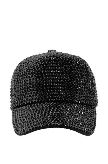 Rhinestone baseball cap ￼