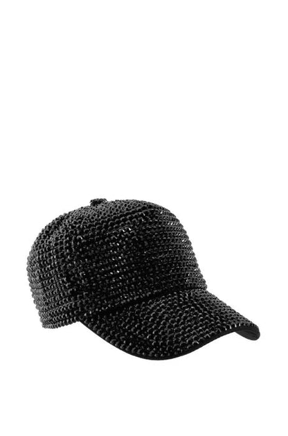 Rhinestone baseball cap ￼