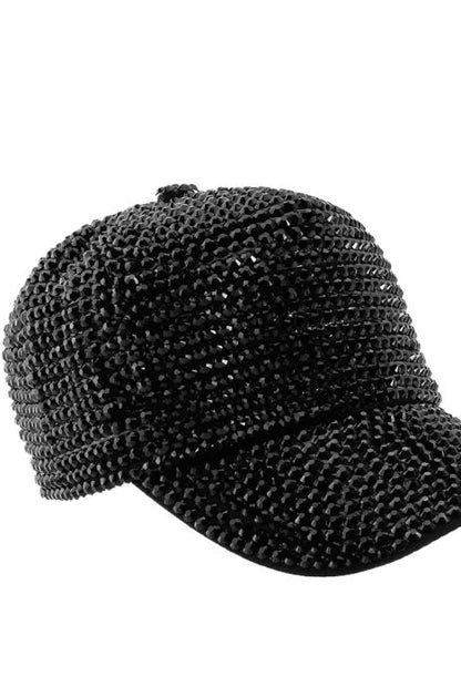 Rhinestone baseball cap ￼