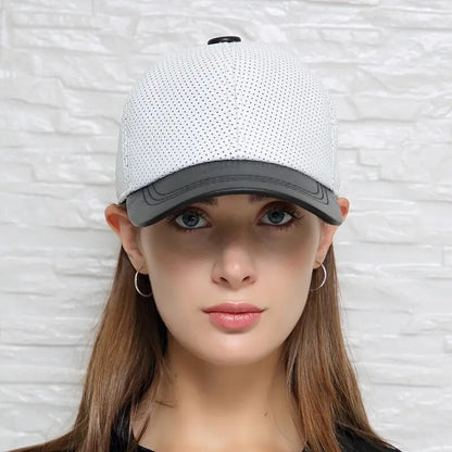 Sports Black & White Baseball Cap