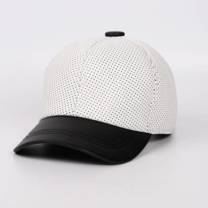 Sports Black & White Baseball Cap