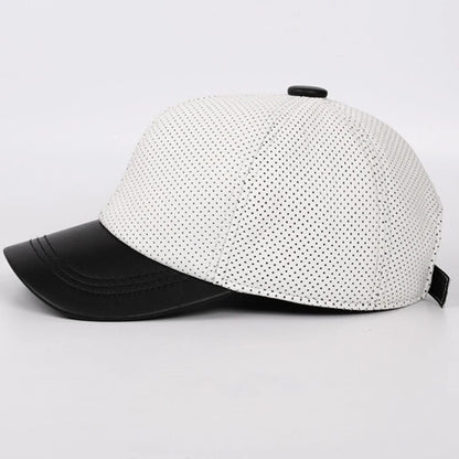 Sports Black & White Baseball Cap