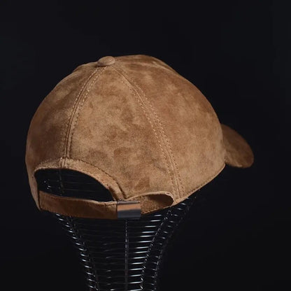 Suede Leather Hat