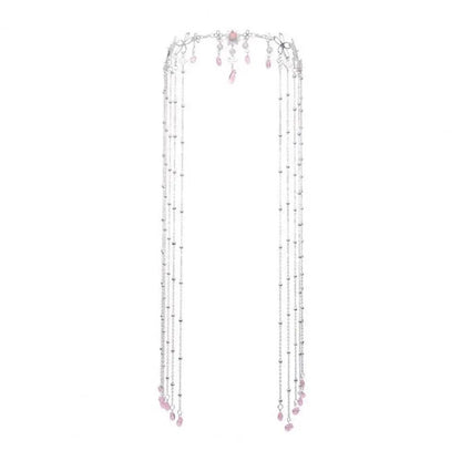 Crystal Flower Forehead Chain