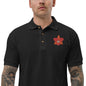 Cattleya Embroidered Polo Shirt