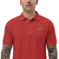 Cattleya Embroidered Polo Shirt