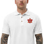 Cattleya Embroidered Polo Shirt