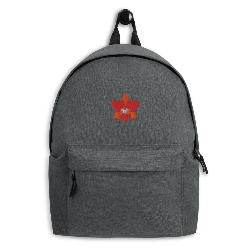 Cattleya Embroidered Backpack