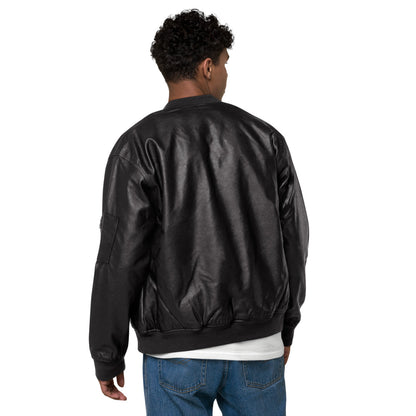 BN Leather Bomber Jacket