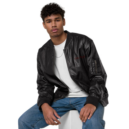 BN Leather Bomber Jacket