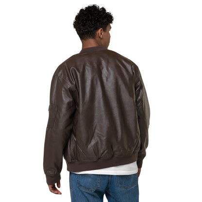 BN Leather Bomber Jacket