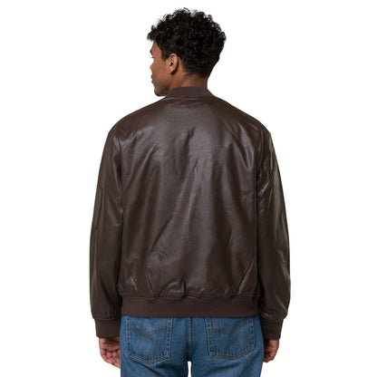 BN Leather Bomber Jacket