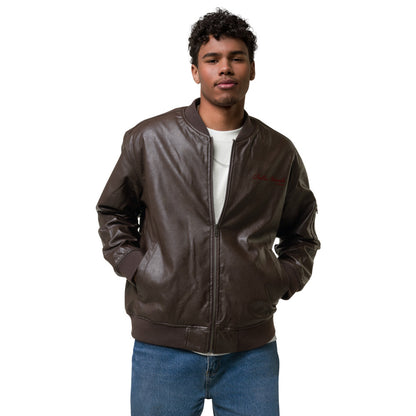 BN Leather Bomber Jacket