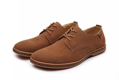 Oxford Suede Leather Shoes.