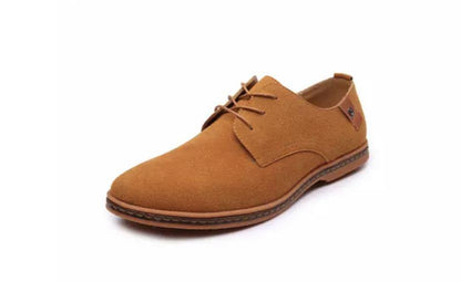 Oxford Suede Leather Shoes.