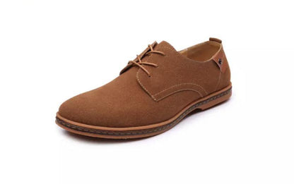 Oxford Suede Leather Shoes.