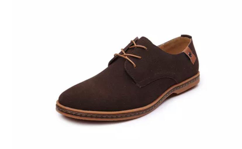 Oxford Suede Leather Shoes.