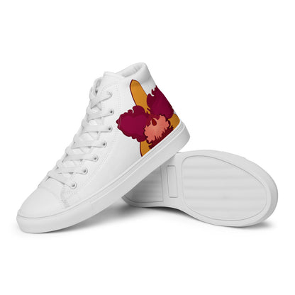 Cattleya Men’s high top canvas shoes