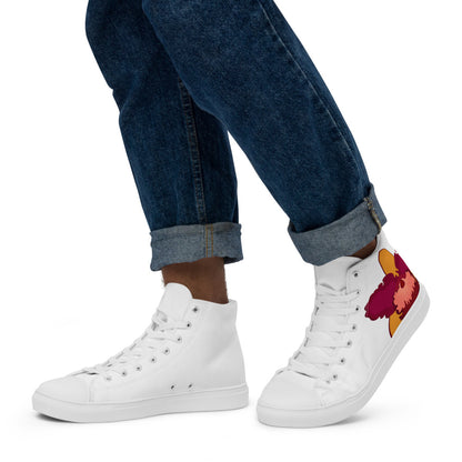 Cattleya Men’s high top canvas shoes